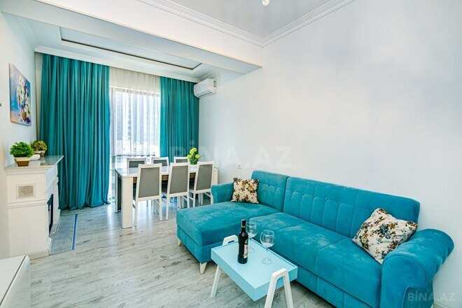 2 otaqlı yeni tikili - Şah İsmayıl Xətai m. - 90 m² (2)