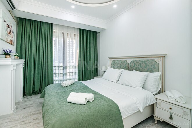 2 otaqlı yeni tikili - Şah İsmayıl Xətai m. - 90 m² (3)