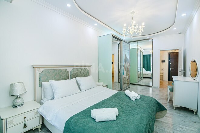 2 otaqlı yeni tikili - Şah İsmayıl Xətai m. - 90 m² (9)