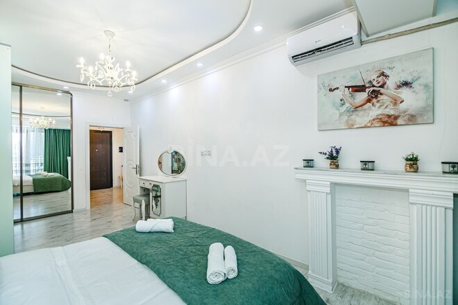 2 otaqlı yeni tikili - Şah İsmayıl Xətai m. - 90 m² (12)
