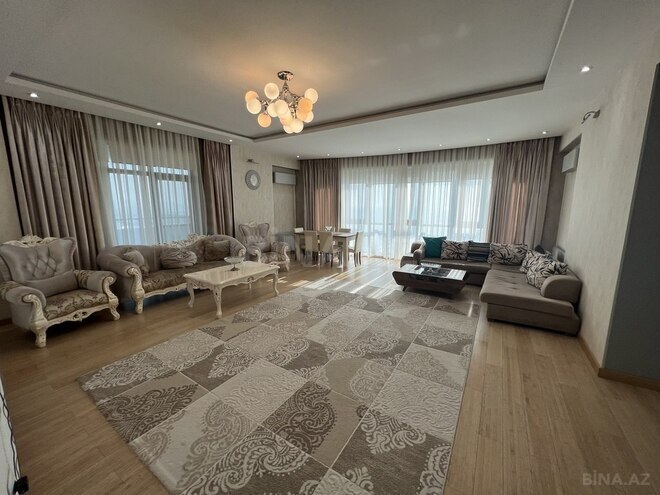 4 otaqlı yeni tikili - Şah İsmayıl Xətai m. - 224 m² (2)