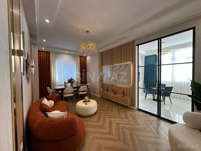 3 otaqlı yeni tikili - Nəriman Nərimanov m. - 89 m² (3)