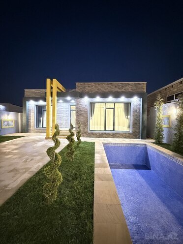 4 otaqlı həyət evi/bağ evi - Mərdəkan q. - 150 m² (1)
