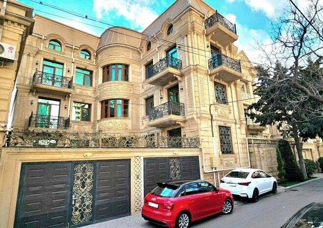 10 otaqlı həyət evi/bağ evi - Gənclik m. - 790 m² (1)