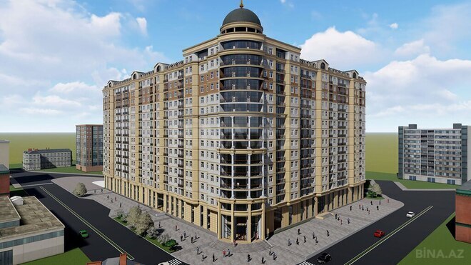 4 otaqlı yeni tikili - Nəriman Nərimanov m. - 212 m² (1)