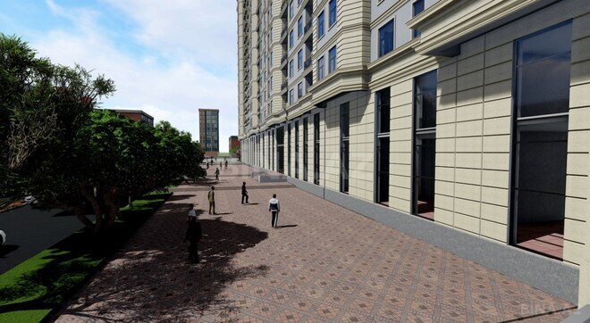 4 otaqlı yeni tikili - Nəriman Nərimanov m. - 212 m² (2)