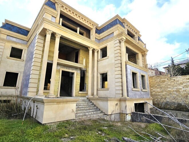7 otaqlı həyət evi/bağ evi - Badamdar q. - 710 m² (2)