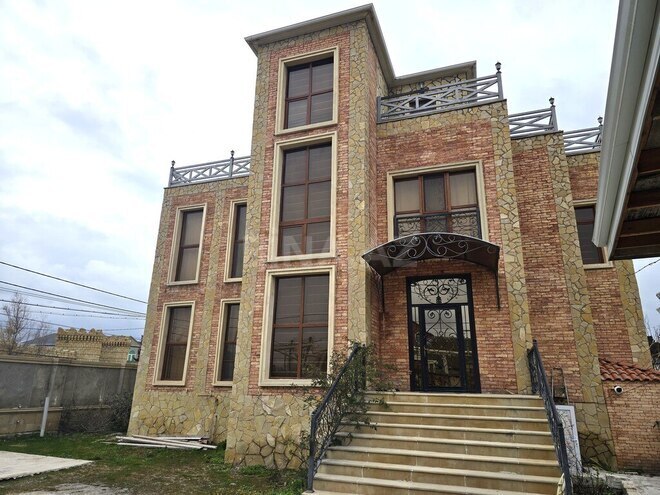 5 otaqlı həyət evi/bağ evi - Şağan q. - 450 m² (1)