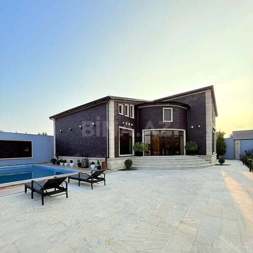 4 otaqlı həyət evi/bağ evi - Mərdəkan q. - 400 m² (1)