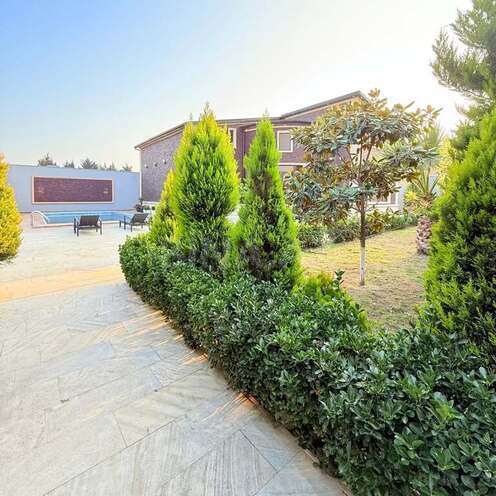 4 otaqlı həyət evi/bağ evi - Mərdəkan q. - 400 m² (15)