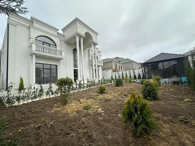 8 otaqlı həyət evi/bağ evi - Badamdar q. - 500 m² (2)