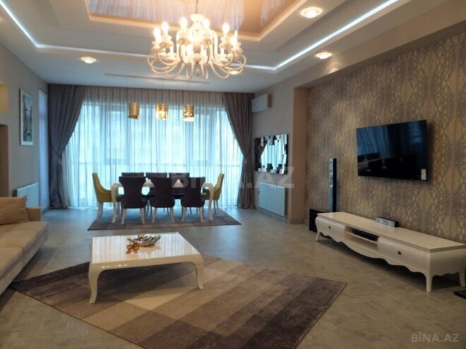 3 otaqlı yeni tikili - Şah İsmayıl Xətai m. - 210 m² (3)