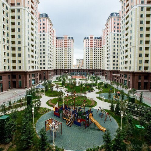 3-комн. новостройка - м. Элмляр Академиясы - 90 м² (4)