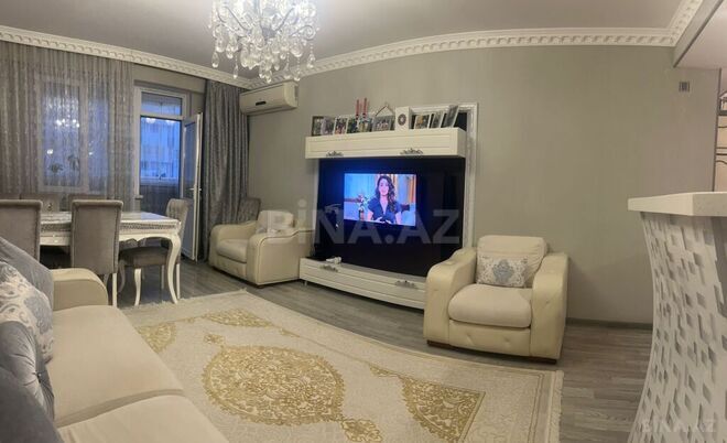 3 otaqlı yeni tikili - Bakıxanov q. - 82 m² (1)