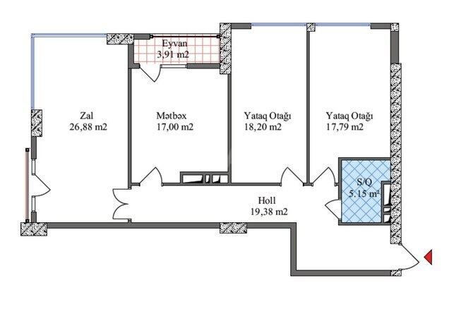 Продаётся 3-комн. новостройка 108.8 м², м. 28 мая, photo 3 from 10