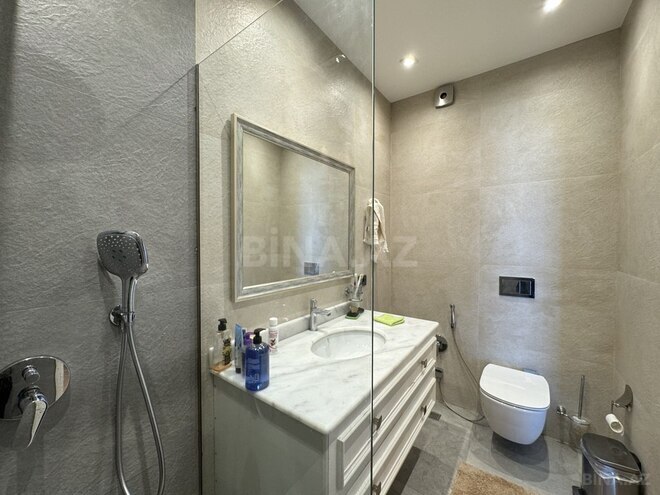 4 otaqlı yeni tikili - Şah İsmayıl Xətai m. - 196 m² (13)