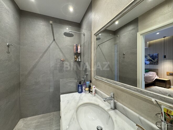 4 otaqlı yeni tikili - Şah İsmayıl Xətai m. - 196 m² (14)