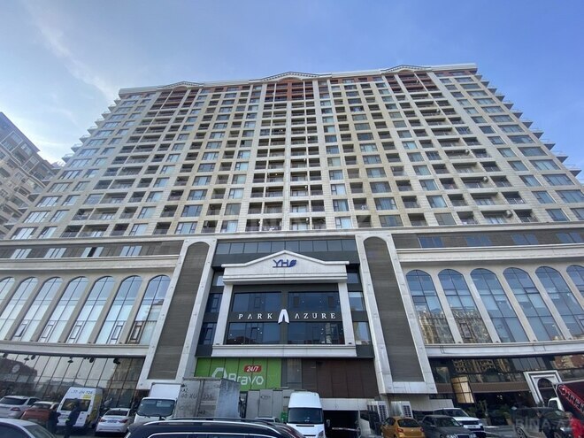 4 otaqlı yeni tikili - Şah İsmayıl Xətai m. - 196 m² (1)