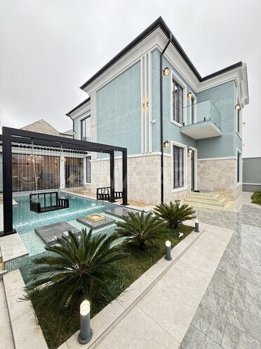 5 otaqlı həyət evi/bağ evi - Şüvəlan q. - 210 m² (7)