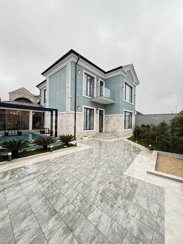 5 otaqlı həyət evi/bağ evi - Şüvəlan q. - 210 m² (1)