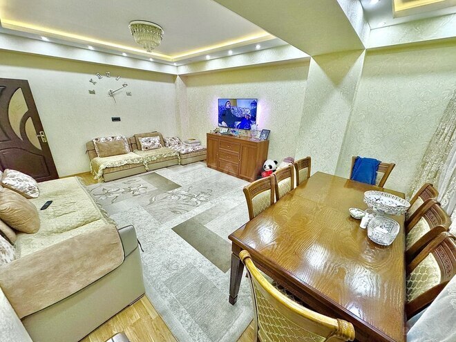 3 otaqlı yeni tikili - Qara Qarayev m. - 105.5 m² (4)