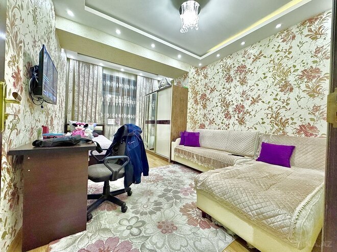 3 otaqlı yeni tikili - Qara Qarayev m. - 105.5 m² (3)