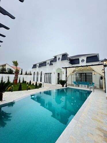5 otaqlı həyət evi/bağ evi - Mərdəkan q. - 400 m² (2)