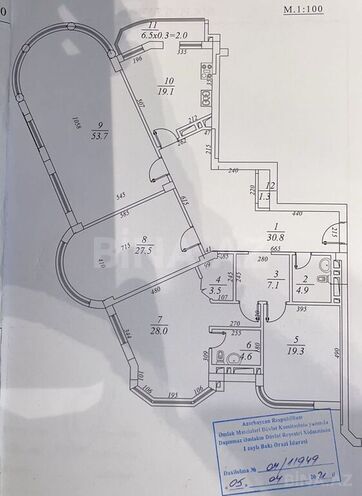 Продаётся 5-комн. новостройка 210 м², м. Ичеришехер, photo 3 from 8