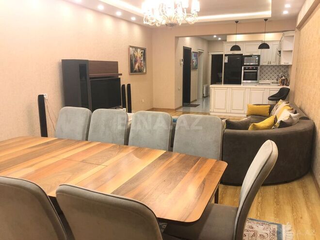 3 otaqlı yeni tikili - Şah İsmayıl Xətai m. - 116 m² (2)