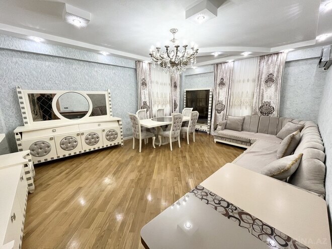 3 otaqlı yeni tikili - İnşaatçılar m. - 135 m² (17)