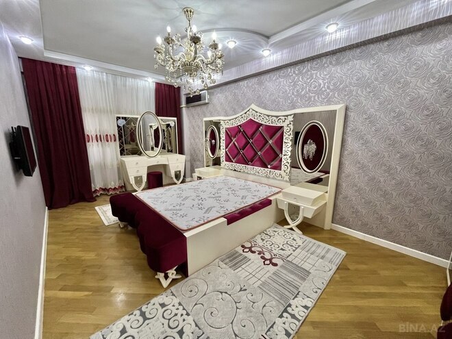 3 otaqlı yeni tikili - İnşaatçılar m. - 135 m² (12)