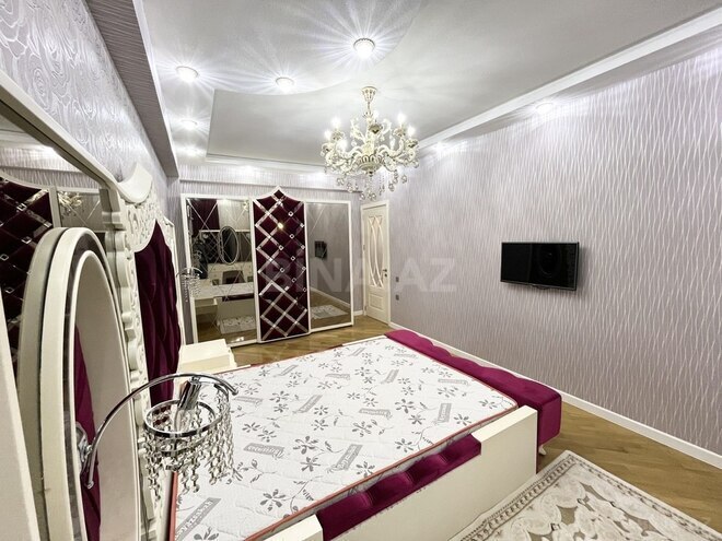 3 otaqlı yeni tikili - İnşaatçılar m. - 135 m² (13)