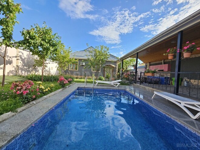3 otaqlı həyət evi/bağ evi - Qəbələ - 100 m² (2)