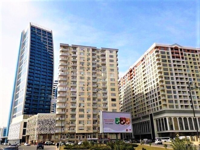 3 otaqlı yeni tikili - Şah İsmayıl Xətai m. - 156 m² (1)