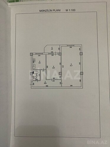 2 otaqlı yeni tikili - Masazır q. - 70 m² (9)
