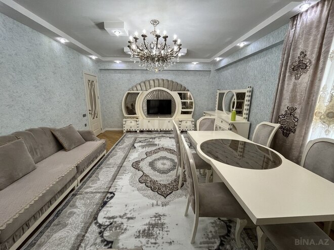 3 otaqlı yeni tikili - İnşaatçılar m. - 135 m² (18)