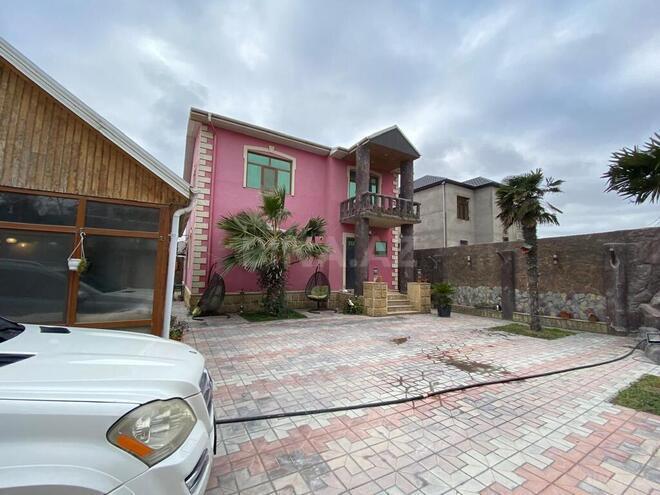 6 otaqlı həyət evi/bağ evi - Buzovna q. - 268 m² (1)