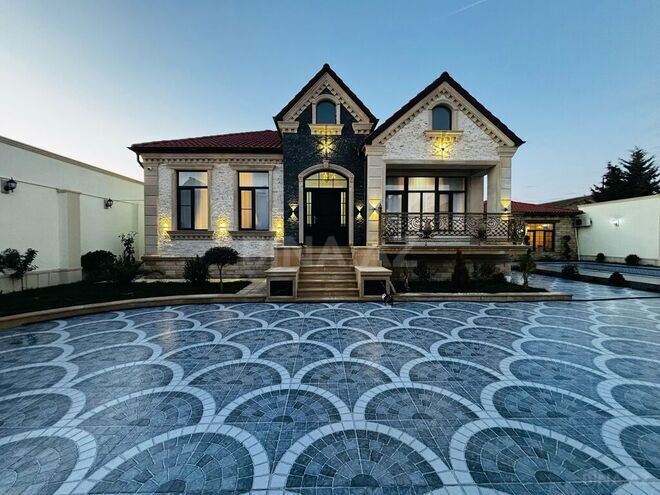 4 otaqlı həyət evi/bağ evi - Mərdəkan q. - 200 m² (1)