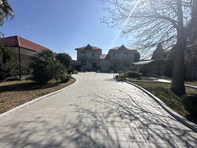 8 otaqlı həyət evi/bağ evi - Bilgəh q. - 520 m² (1)