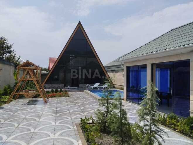 4 otaqlı həyət evi/bağ evi - Qəbələ - 100 m² (1)