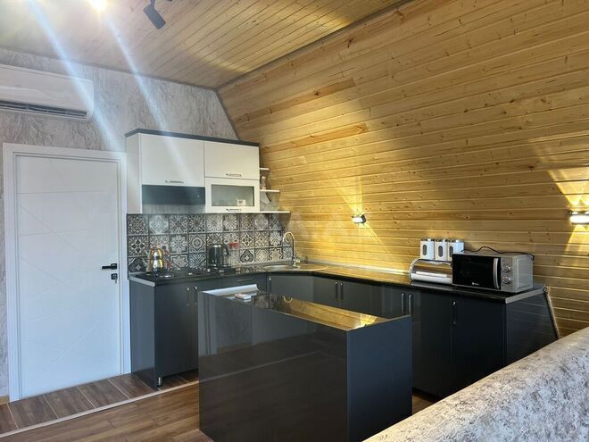 4 otaqlı həyət evi/bağ evi - Qəbələ - 100 m² (19)