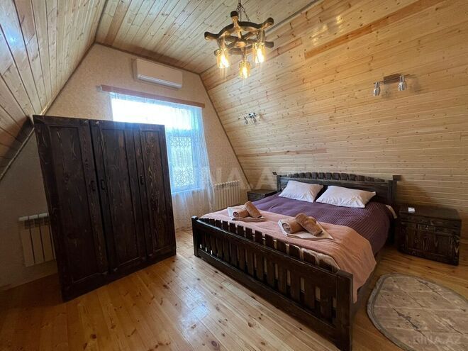 4 otaqlı həyət evi/bağ evi - Qəbələ - 100 m² (7)