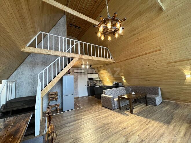 4 otaqlı həyət evi/bağ evi - Qəbələ - 100 m² (26)