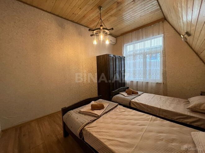4 otaqlı həyət evi/bağ evi - Qəbələ - 100 m² (8)