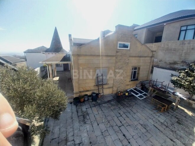 10 otaqlı həyət evi/bağ evi - Yeni Günəşli q. - 160 m² (1)