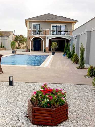 5 otaqlı həyət evi/bağ evi - Bilgəh q. - 205 m² (1)