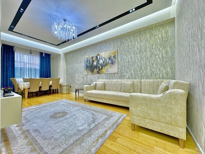 3 otaqlı yeni tikili - Qara Qarayev m. - 124 m² (2)