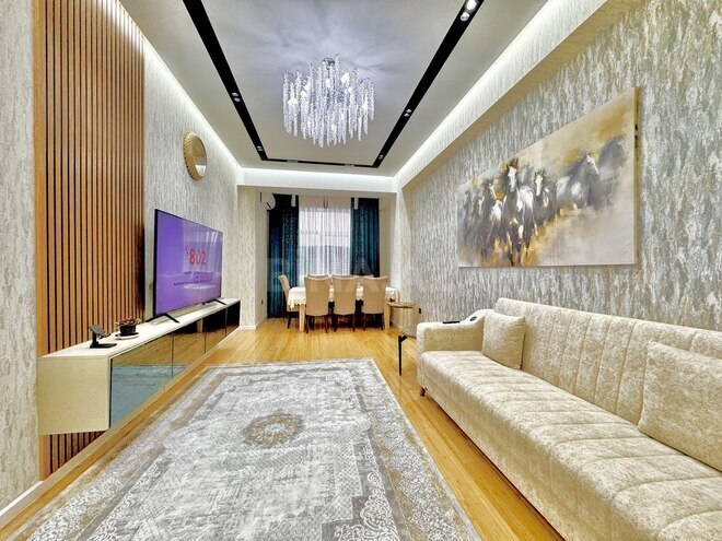 3 otaqlı yeni tikili - Qara Qarayev m. - 124 m² (1)