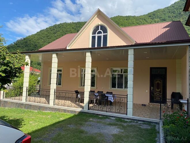 4 otaqlı həyət evi/bağ evi - Qax - 80 m² (1)
