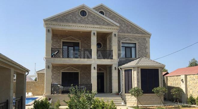 6 otaqlı həyət evi/bağ evi - Mərdəkan q. - 230 m² (1)